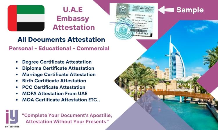 UAE Embassy Attestation