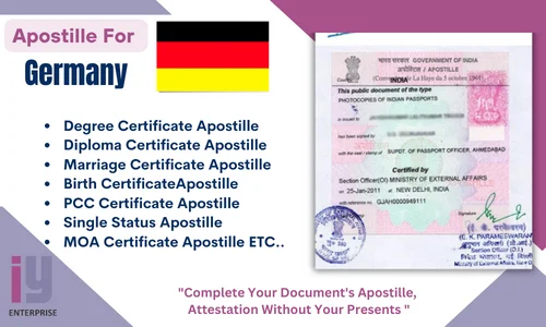 Apostille for Germany in India Quick Easy No.1 Service