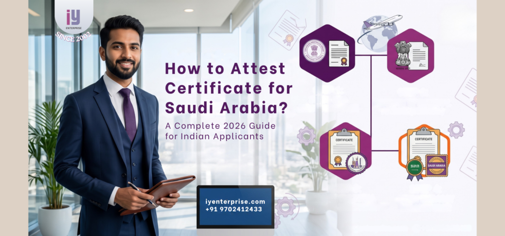 How to Attest Certificate for Saudi Arabia